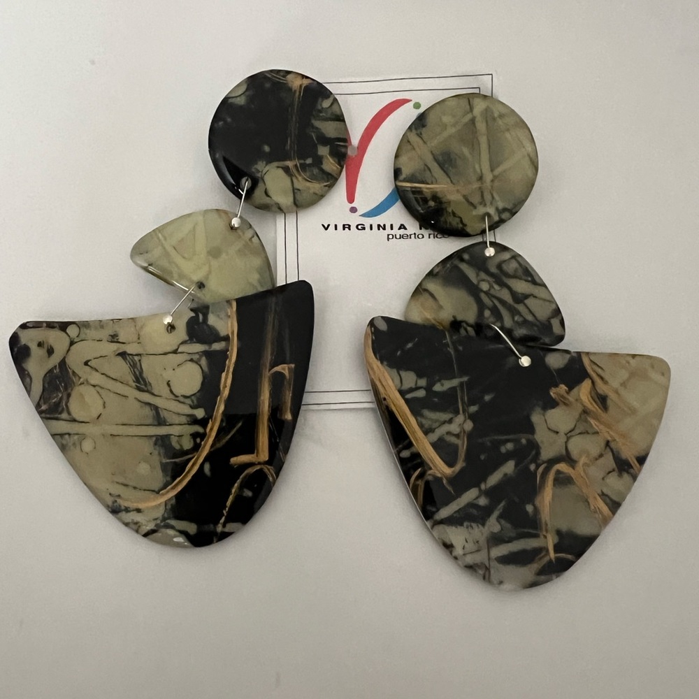 Puertorrican designer earrings